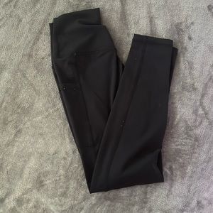 women's size xs amazon colorfulkoala black leggings with pockets on both sides